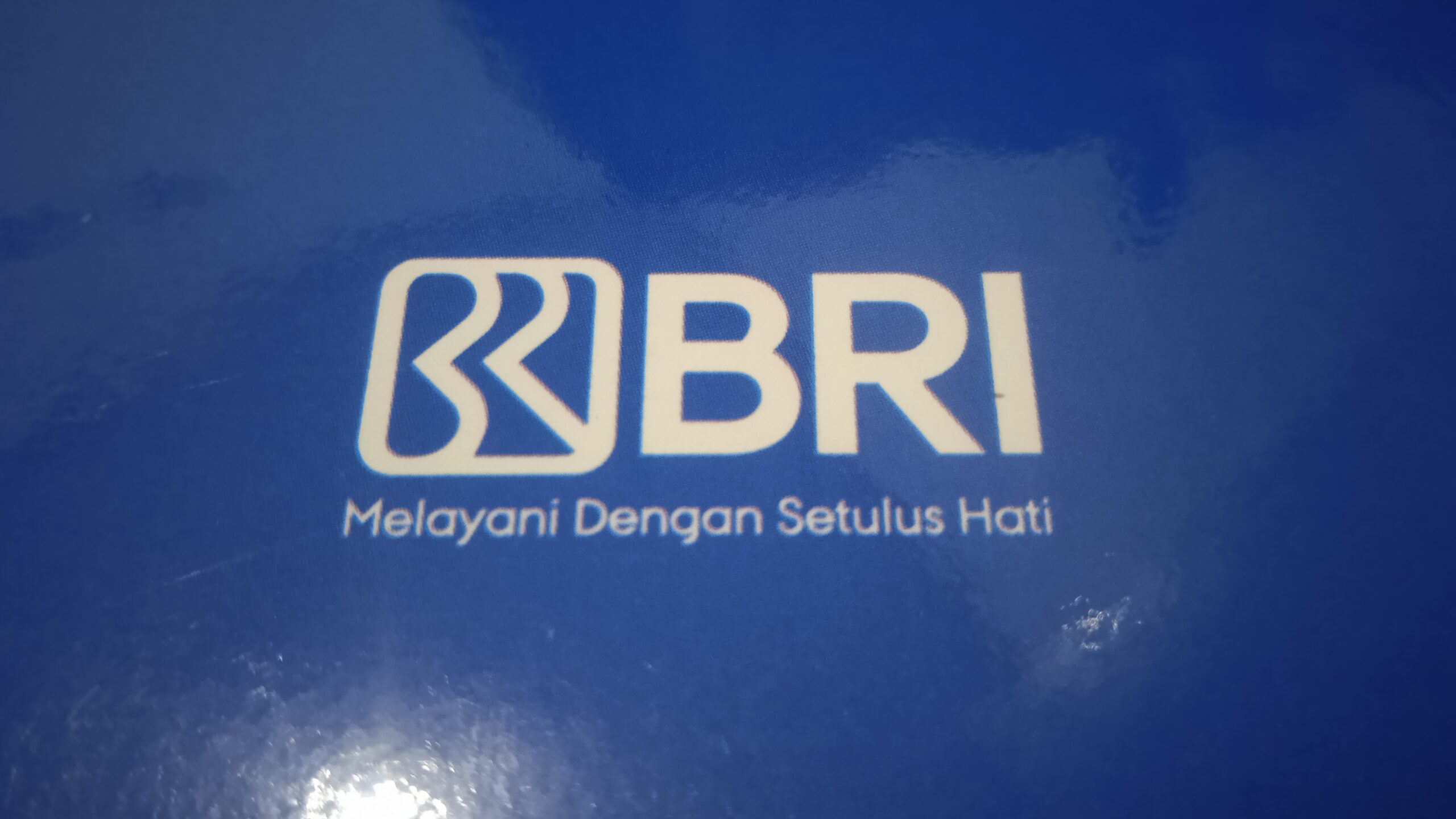 Logo BRI di Sampul Belakang Buku Tabungan Simpedes BRI